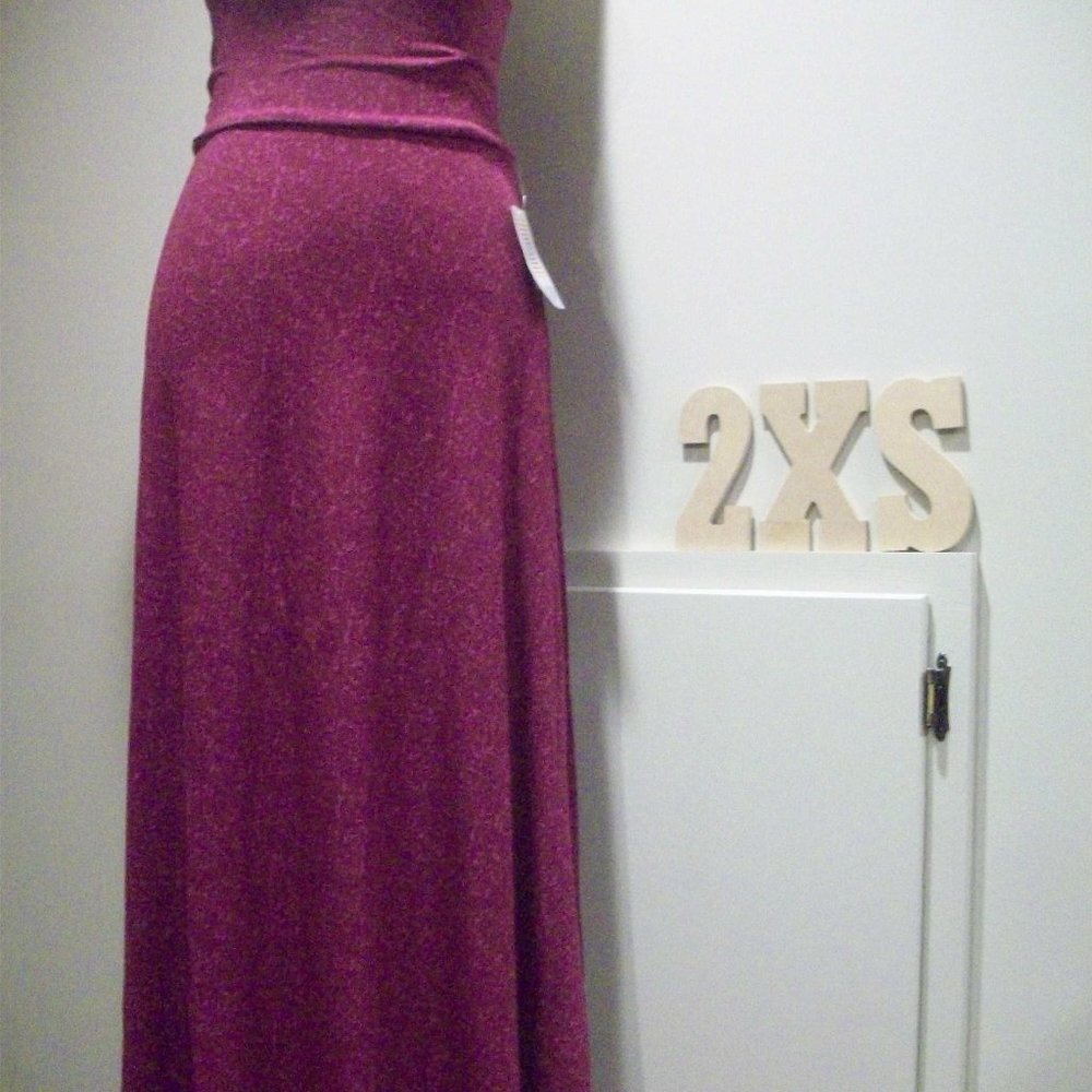 NWT LuLaRoe Maxi skirt, XXS, hot pink